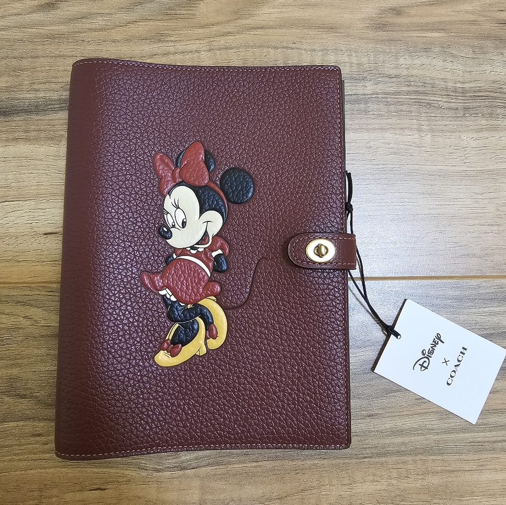 COACH DISNEY MINNIE MOUSE NOTEBOOK